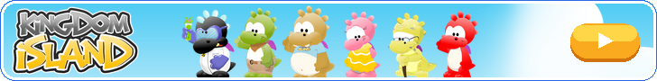 Kingdom Island banner, 728 by 90